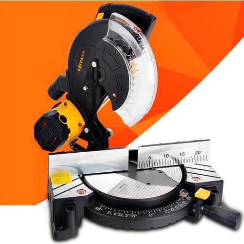 Aluminum Saw Machine High Precision Multi-function Belt Saw Aluminum Machine 10 Inch Woodworking Plastic Cutter LY255-01
