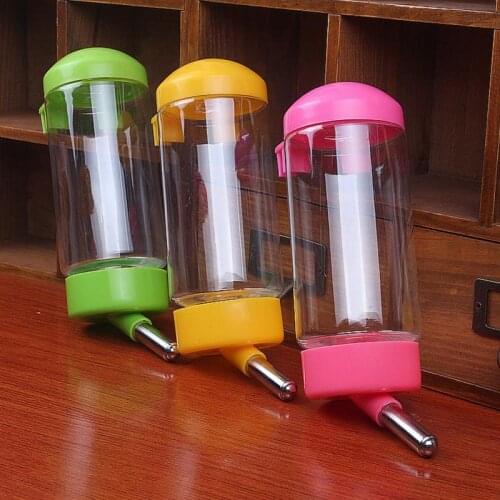 500ML Pet Automatic Drinking Water Fountain Water Feeder Bottle For Small Cat Dog Rabbit Hamster Gerbil Random Color
