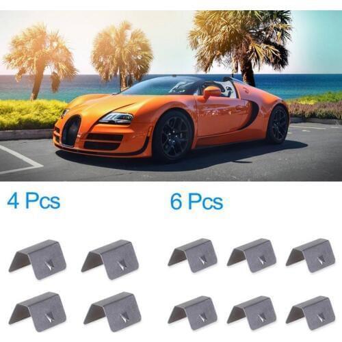 Auto Car Channel Wind Rain Deflector Clips Stainless Steel Fits For Heko G3 Sned Clip Car Accessories