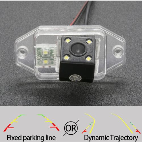 CCD Rear View Camera With Fixed Or Dynamic Trajectory For Toyota Land Cruiser 80 Series/Prado (90)/FJ Cruiser GSJ15W Car Monitor