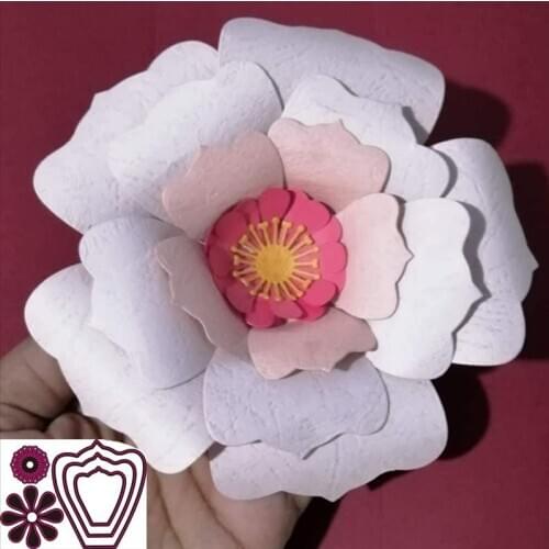 Flower Metal Cutting Dies for DIY Scrapbooking Album Paper Cards Decorative Crafts Embossing Die Cuts