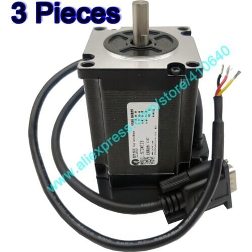 3 Pieces Leadshine Hybrid Servo Motor 57CME23 5A 2.3 N.m Torque 1000 line encoder from old 57HS20-EC or 57HBM20-1000 Easy Servo
