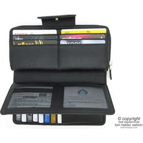 Genuine Leather Wallet | İsme Special Wallet | 20x10 | TM 992-5 Gift Wallet