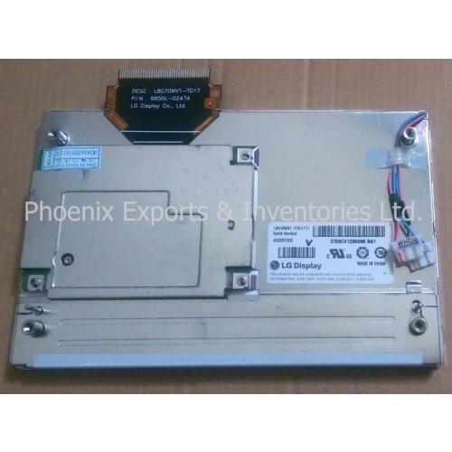 LB070WV1(TD)(17) 7 inch LCD DISPLAY PANEL Mercedes LB070WV1-TD17 LB070WV1 TD 17