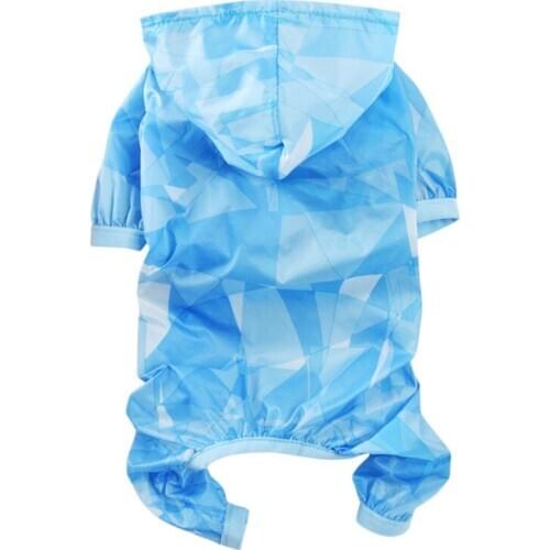 Fashion Pet Dog Rain Coat Waterproof Sun Protection Dog Clothes Raincoat Clothes For Small Dogs Chihuahua Costume Pet Supplies