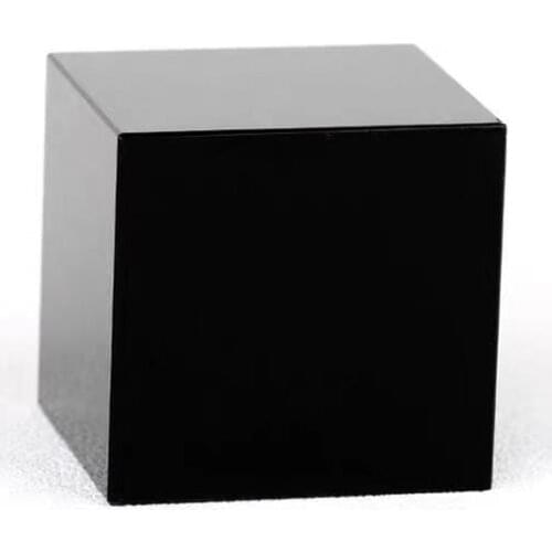 Natural Black Obsidian Quartz Crystal Cube Crystal Stone Polished Specimen Minerals Healing Stone Home Decoration