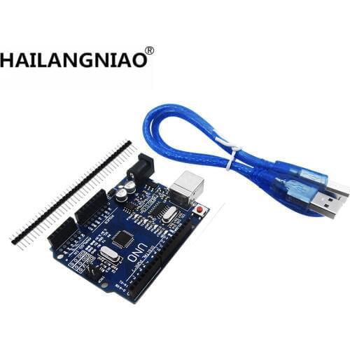 New 5set/lot UNO R3 MEGA328P CH340G with usb cable (Compatible)