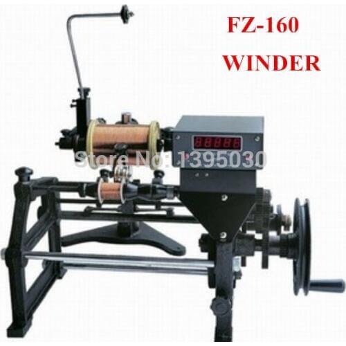 1pc 220V New FZ-160 Manual Automatic Hand Electronic Coils Winding Machine Applicable wire diameter 0.06-0.50mm