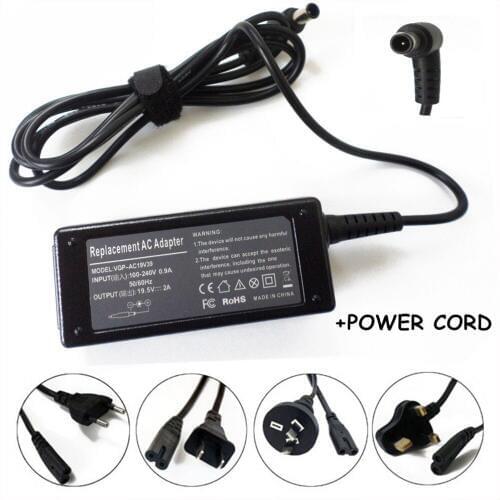 New Notebook 19.5V Power Supply Cord Laptop Power Charger Plug For Ordinateur Portable Sony VAIO PCG-4V1T VGP-AC19v39 0912-4-11