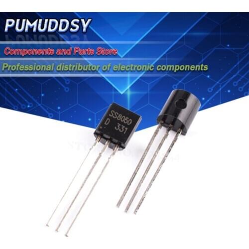 100PCS S8050 TO-92 8050 TO92 new triode transistor