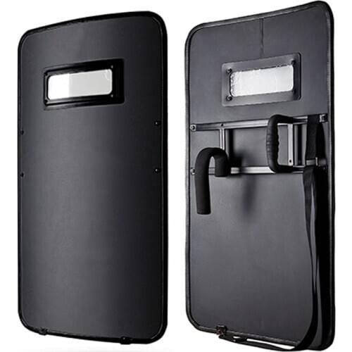 Hand-Held PE Bulletproof Shield NIJ IIIA Level Self-Defense POLICE SWAT FBI Light Military Tactical Safety Protection Equipment