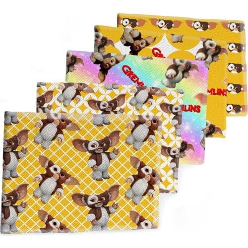 Cute elf pattern Printed Twill Polyester Cotton Fabric 50*145cm for DIY Home Tex Bags Handmade Materials