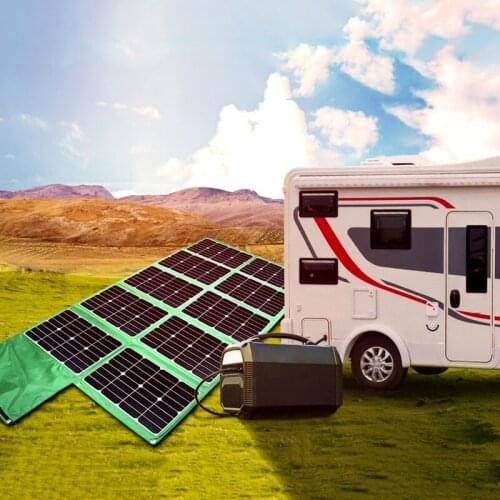 Folding solar panel 300w battery charger for caravan boat car electric bikes for camping tent