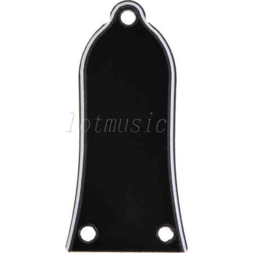 High Quality 3ply Black Plastic Bell Style Truss Rod Cover For Electric Guitar Replacement