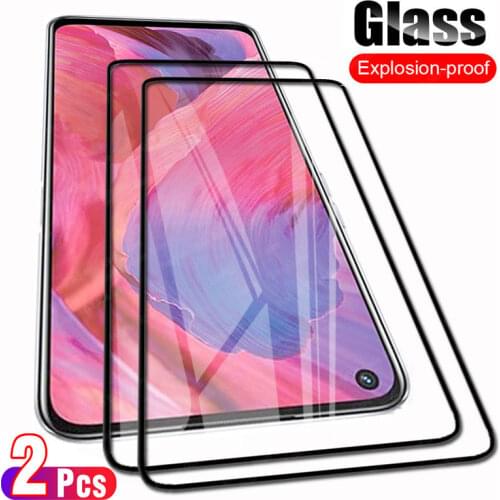 2 PCS Protective Glass for Oppo A74 A52 5G Full Cover Tempered Glass For Oppo A 74 52 5G 4G Screen Protector Toughened Film