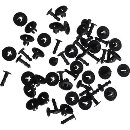 30 Pieces Push-Type Bumper Fastener Rivet Retainers For Mazda BC1D56145