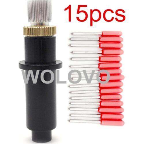 45 degree vinyl cutter plotter MIMAKI blades 15pcs+ MIMAKI Blade holder Cutter housing