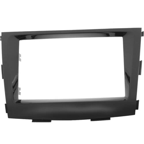 Double Din Radio Fascia Facia 2din For SSANG YONG Tivoli Tivolan 2015 Frame Installation Stereo Mount Car Accessories Dash Kit