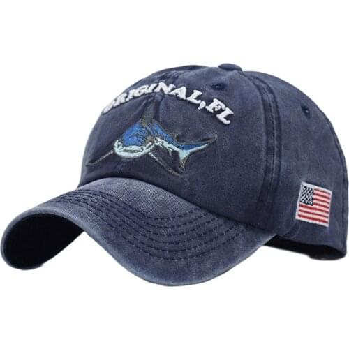 Cotton summer baseball cap for men snapback hat embroidery shark bone cap gorras casual casquette men baseball hat
