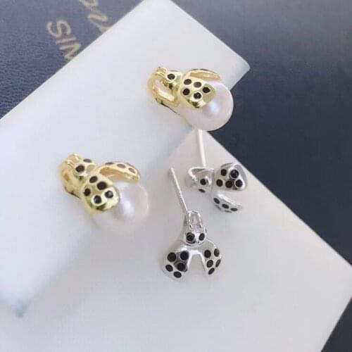 NO PEARLS 925 Sterling Silver Earrings Findings Settings Base Mountings Parts Mounts for Coral Pearls Agate Crystal Stones Beads