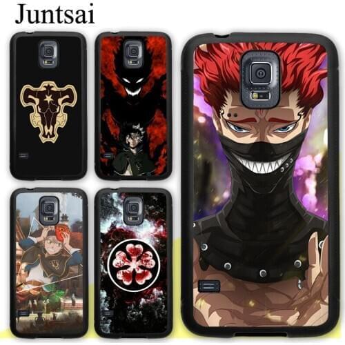 Black Clover Black Bull Crest Case For Samsung Galaxy A51 A71 A21S A20e A31 M31 M21 A50 A70 S9 S10 S20 Plus Note 20 Ultra