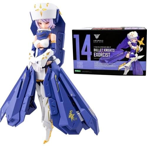 Original Action Anime Figure Kp561 Megami Device 14 Bullet Knight Exorcist Kotobukiya Assembly Model Toys for Kids