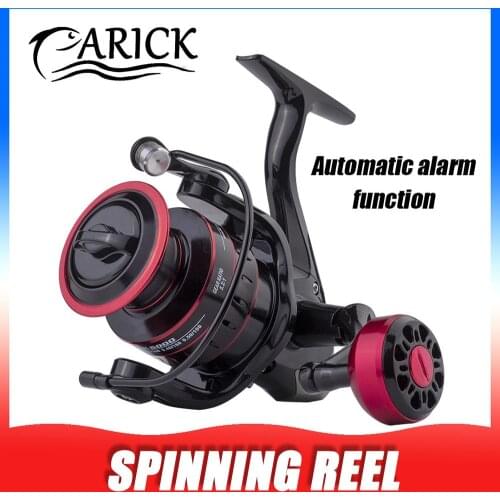 HK500-7000 Series Fishing Reel 8KG Max Drag Metal Spool 5.2:1 Left/Right Hand Sea Spinning Fishing Reel Freshwater Wheel