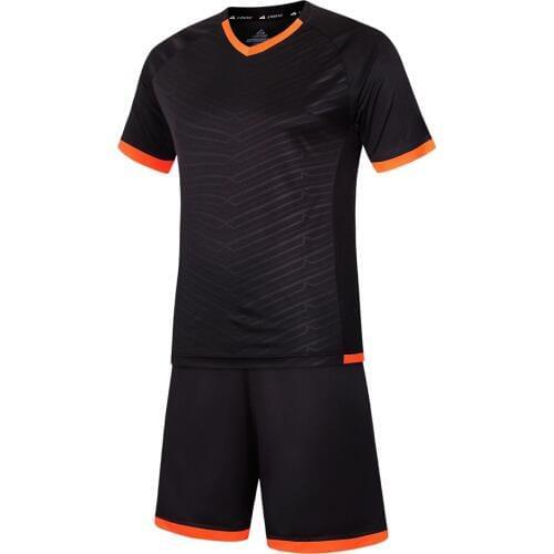 LIDONG New Kids Football Kits Boys Soccer Sets Jersey Uniforms Futbol Training Suits Breathable Polyester Short Sleeved Jerseys