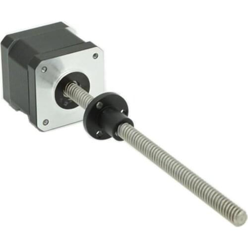 Linear stepper motor NEMA 17 Lead screw with 300mm Tr8*8 threaded rod