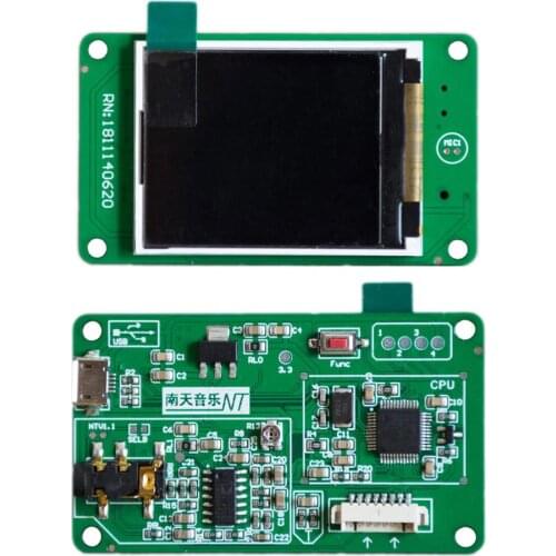 LUSYA Music Spectrum 1.8 Inch TFT Color Screen Module VU Audio Visual Effect Display Module 160*128RGB F10-010