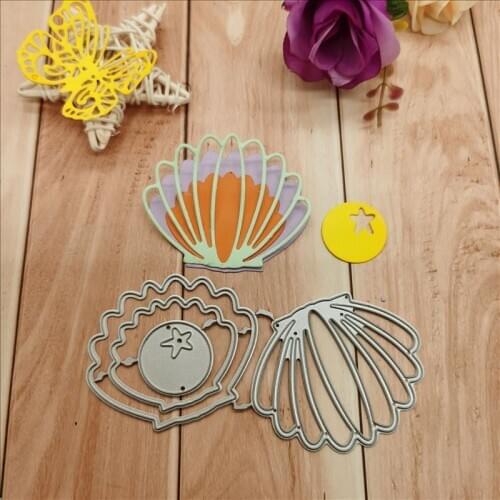 Shells Metal Cutting Dies for DIY Scrapbooking Album Paper Cards Decorative Crafts Embossing Die Cuts
