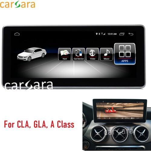 2G RAM 10.25" Android monitor for GLA CLA A Class W176 CLA 45 200 250 2013 to 2015 touch screen GPS Navigation multimedia player
