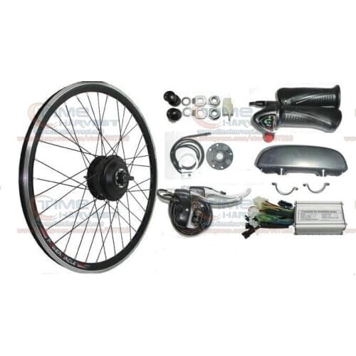 26" Bicycle wheel 350W 24V electric mountain bike motor electric bicycle kit With 24V Controller DC Electric Bike conversion set