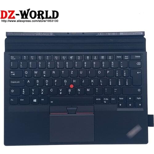 New Original SK Slovak Base Portable Backlit Thin Keyboard for Lenovo Thinkpad X1 Tablet 2nd 1st Gen 01AY125