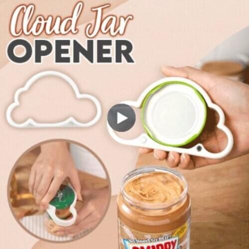 Cloud Can Openers Silicone Screw Cap Universal Beer Opener The Easiest Drink Can Opener Ez-Drink Bottle Opener Kitchen Bar Tool