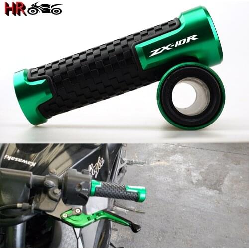7/8 "22mm Handlebar Grips Universal For KAWASAKI NINJA ZX-10R ZX10R ZX 10R High Quality Motorcycle Accessories Handle Bar Grip