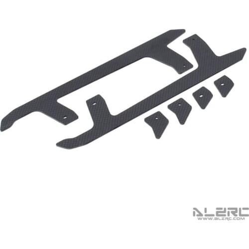 ALZRC Carbon Fiber Landing Skid For Devil 505 FAST FBL 3D Fancy RC Helicopter Aircraft Carbon Fiber Accessories TH18862-SMT6