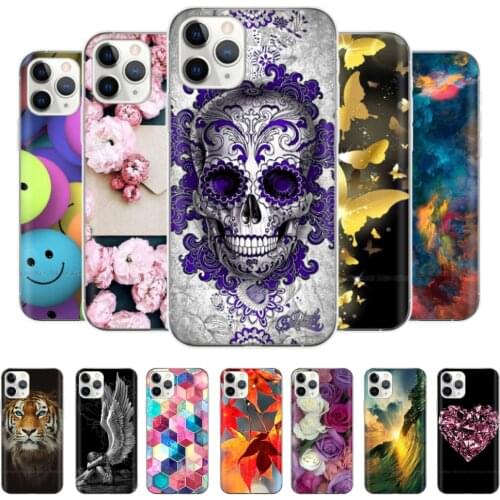 For IPhone 11 Pro MAX Silicone Protective Shell for IPhone 11 11Pro Bumper Coque Full Protection Soft TPU Back Cover Phone Cases