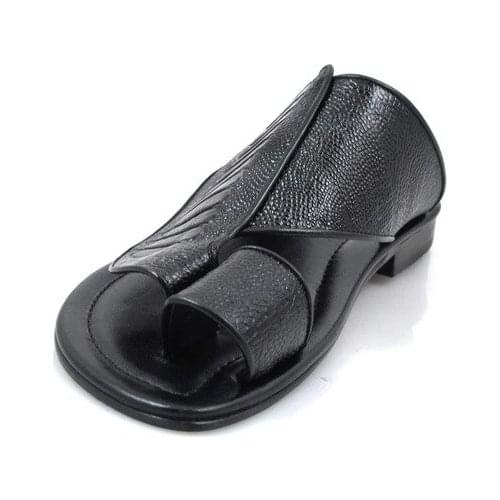 Medieval Women men Fashion British Style Gothic Retro PU Leather Shoes Knight Outdoor Flat Slipper Carnival Party Sandals