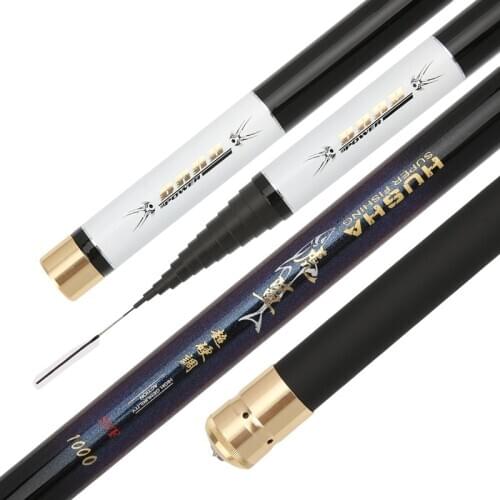 Telescopic Rod High Carbon Ultra Light Fishing Pole 8M 9M 10M 11M 12M 13M 14M 15M long section taiwan fishing rod A381