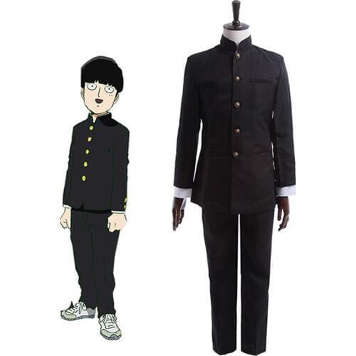 Mob Psycho 100 Kageyama Shigeo Japan Male Universal Student Cosplay Uniform