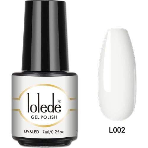 1@# White Gel Polish Set Manicure for Nails Semi Permanent Vernis Top Coat Uv Led Gel Varnish Soak Off Nail Art Gel Nail Polish