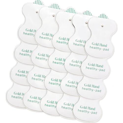 10/20pcs Extra Snap Electrode Pads Adhesive Gel Sticker for Electric Body Therapy Massager Therapeutic Pulse Stimulator
