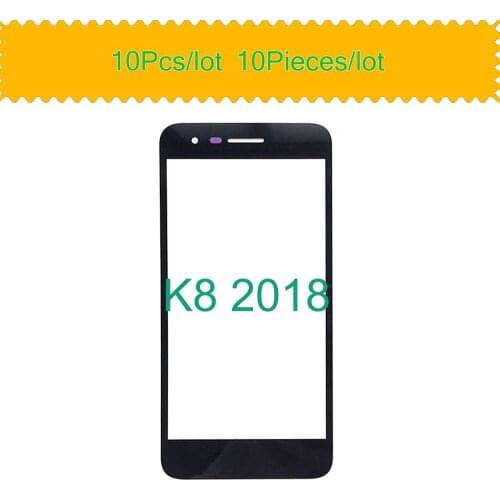 10Pcs/lot Front Outer Screen Glass Lens Replacement Touch Screen For LG K8 2018 K8+ Fortune 2 Aristo 2 Zone 4 SP200 MX210