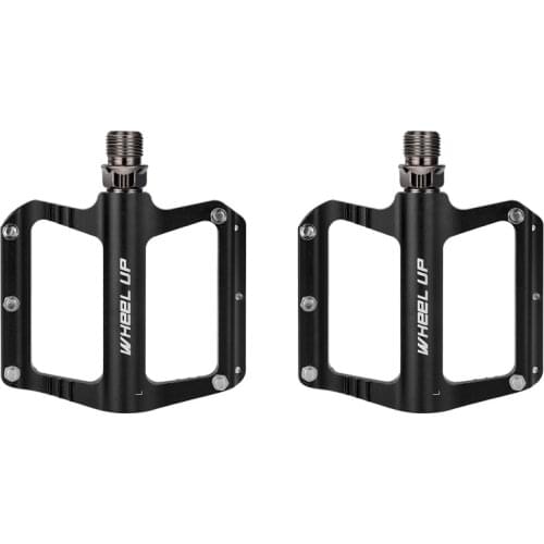 OOTDTY2 Pcs Ultra Strong Fixed Gear Bicycle Pedals with Anti-Skid Pins MTB Bearing