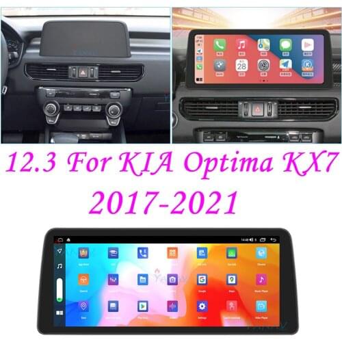 12.3" Android 10.0 6G+128G Car Radio Carplay For Kia Cerato KX7 2017-2021 GPS Navigation Audio Video Multimedia Player Head Unit