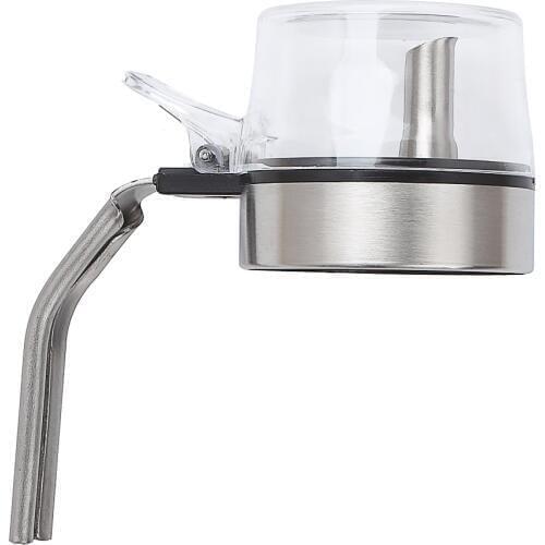 Olive Oil Sprayer Liquor Dispenser Wine Pourers Flip Top Stopper Kitchen Tools Stainless Steel Oil Bottle Pourers Tools