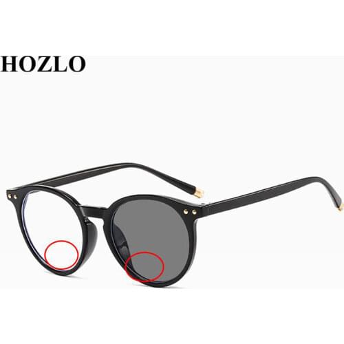 Men Photochromic Bifocals Reading Sunglasses Women Look Near Far Presbyopic Spectacles Magnifier Outdoor Fishing Sunglasses