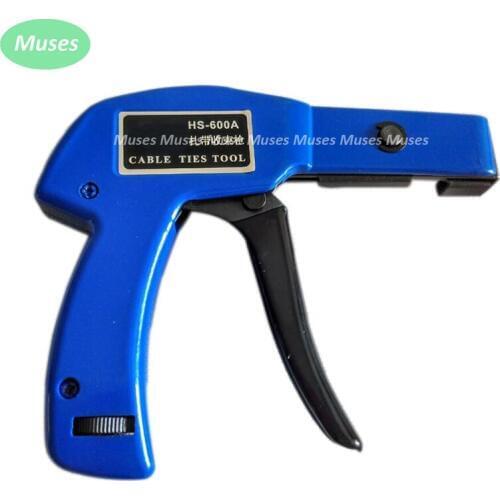 2pcs/lot HS-600A Fastening and cutting tool special for Cable Tie Gun For Nylon Cable Tie width: 2.4-4.8mm