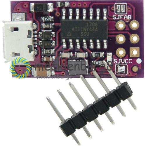 5V Micro USB Tiny AVR ISP ATtiny44 ATTiny45 ATTiny85 USBTinyISP Programmer Module For Arduino IDE Bootloader ISP Microcontroller